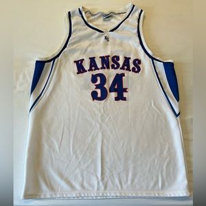 Kansas Jayhawks Basketball Jersey Retro XL
